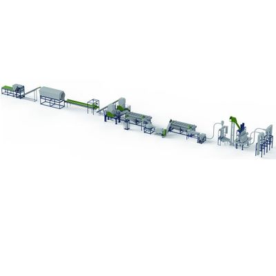 comprar Máquina de lavado de plástico de reciclaje Máquina automática de limpieza de botellas 200kw online manufacture