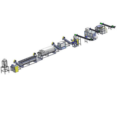 comprar Máquina de reciclaje de plástico para lavar totalmente automática 1000 kg/h para películas de PE de PP / bolsas tejidas de PP online manufacture