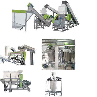 comprar Línea de lavado de botellas de PET 490kw Línea de lavado de botellas de plástico 500kg/h - 3000kg/h online manufacture