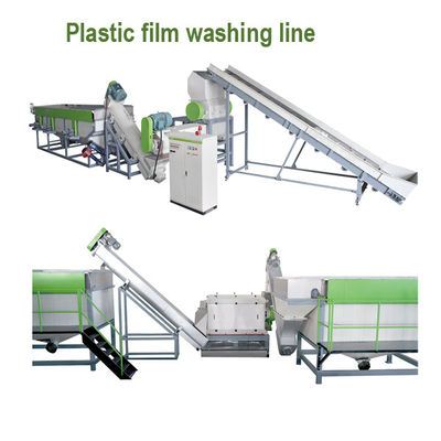 2000 kg/S Máquina de lavar películas de plástico Grado 95 / 98 Línea de reciclaje de películas Ldpe