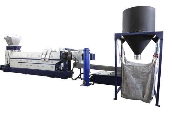 Máquina para exprimir películas de plástico de PP PE con extrusora de plástico de tornillo único 500 kg/hora