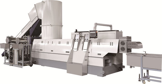 Máquina automática de reciclaje de pelletización de plástico PET personalizada