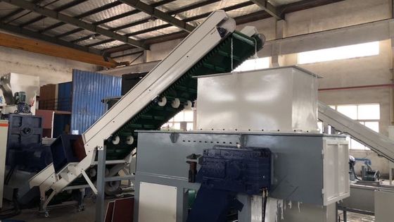 Máquina de reciclaje de pelletización de plástico de tornillo único