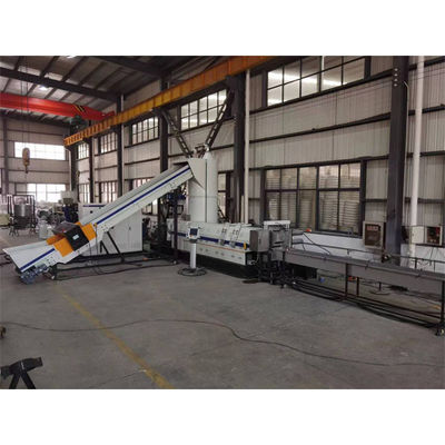 máquina de granulación de plástico con compactador para película BOPET