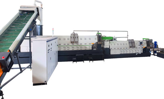 Máquina de extrusión de extrusores de tornillo único de doble etapa con película de plástico BOPP de impresión pesada