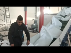 Máquina de pelletización para trituración de rafia y bolsas de PP